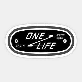 One Life Live It Sticker